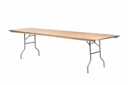 8 Foot Folding Banquet Table