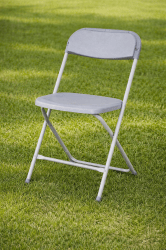 Grey Folding Chair