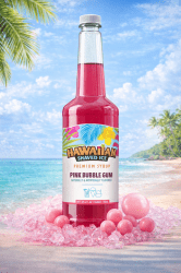 Pink Bubblegum Snow Cone Syrup